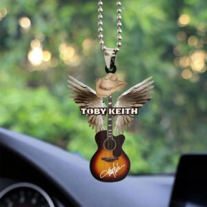 Toby Keith Custom Shape 2-sided Acrylic Car Ornament GOM1371