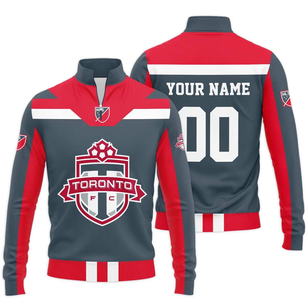 Toronto FC MLS Quarter Zip Jacket LQZ1028