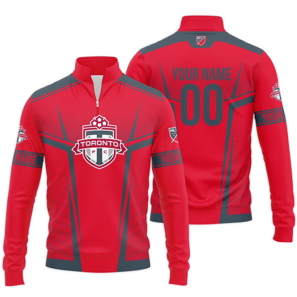 Toronto FC MLS Quarter Zip Jacket LQZ1068