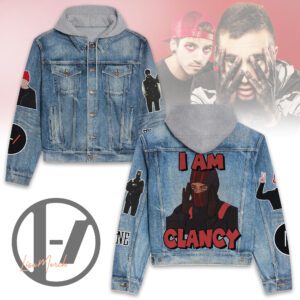 Twenty One Pilots Hooded Denim Jacket LDN1171