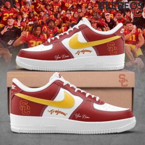 USC Trojans Football Air Force 1 Shoes AF1 Limited Sneakers