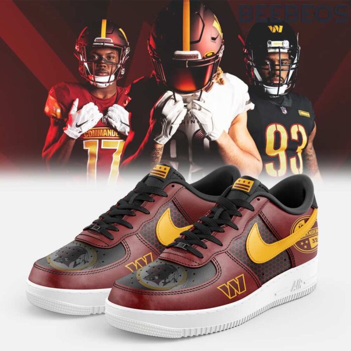 Washington Commanders NFL Air Force 1 Shoes AF1 Limited Sneakers