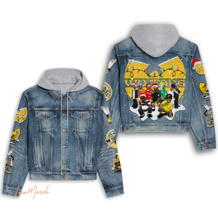 Wu-Tang Clan Hooded Denim Jacket LDN1175