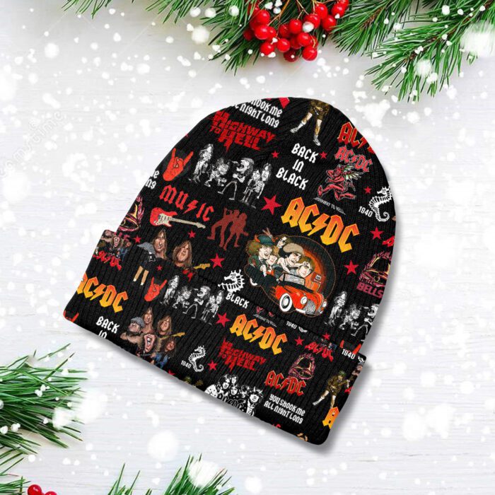 AC/DC Beanie Hat Wool Winter Hat WBH1200