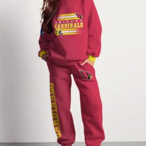 Arizona Cardinals Sweatsuit Combo 3D Sweatshirt and Sweatpants CSP1870