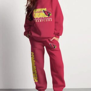 Arizona Cardinals Sweatsuit Combo 3D Sweatshirt and Sweatpants CSP1891