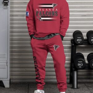 Atlanta Falcons Sweatsuit Combo 3D Sweatshirt and Sweatpants CSP1875