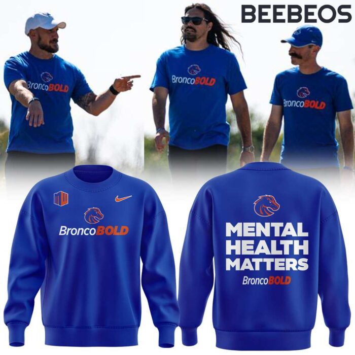 Boise State Broncos Mental Health Matters Sweatshirt BBS1022