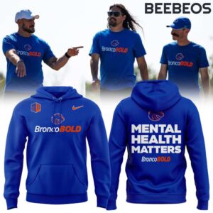 Boise State Broncos Mental Health Matters Unisex Hoodie HBB1143