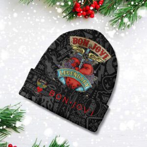 Bon Jovi Beanie Hat Wool Winter Hat WBH1191