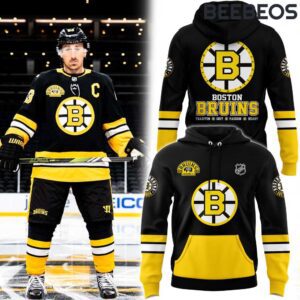 Boston Bruins Centennial Game Unisex Hoodie HBB1164