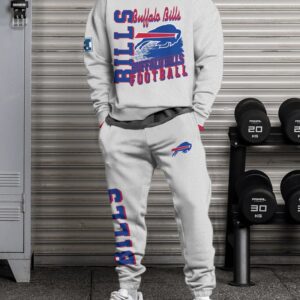 Buffalo Bills Sweatsuit Combo 3D Sweatshirt and Sweatpants CSP1887