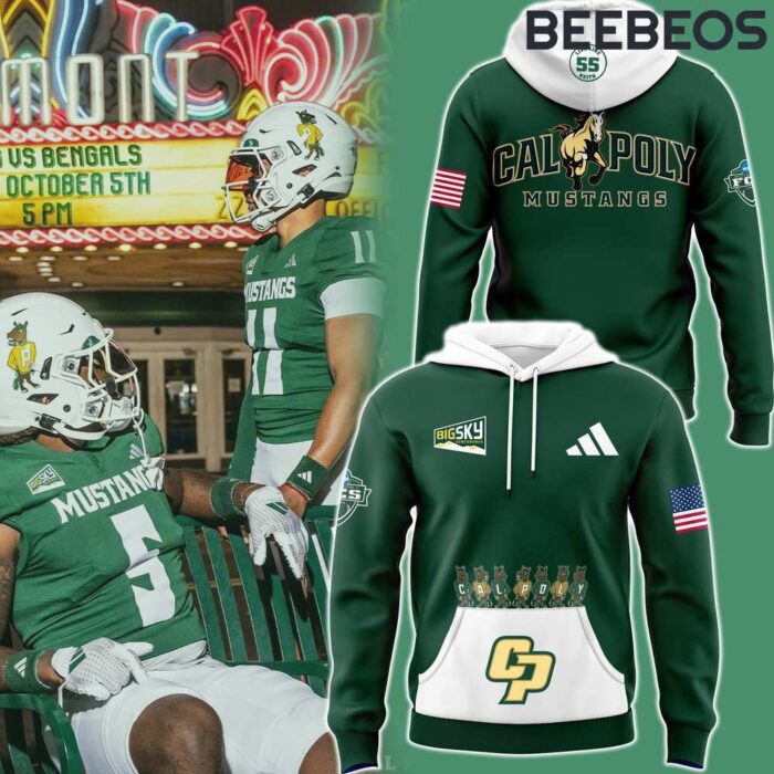 Cal Poly Football Throwback Game Unisex Hoodie HBB1195