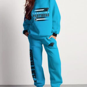 Carolina Panthers Sweatsuit Combo 3D Sweatshirt and Sweatpants CSP1872