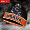 Chicago Bears Personalized Wool Beanie Hat WBH1017