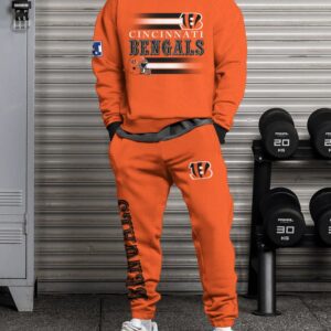 Cincinnati Bengals Sweatsuit Combo 3D Sweatshirt and Sweatpants CSP1785