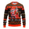 Cleveland Browns NFL Dabbing Santa Claus Ugly Christmas Sweater FUL1099