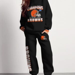 Cleveland Browns Sweatsuit Combo 3D Sweatshirt and Sweatpants CSP1833