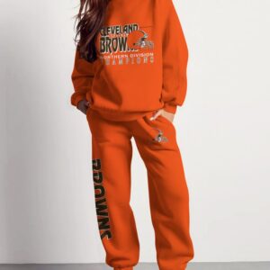 Cleveland Browns Sweatsuit Combo 3D Sweatshirt and Sweatpants CSP1835