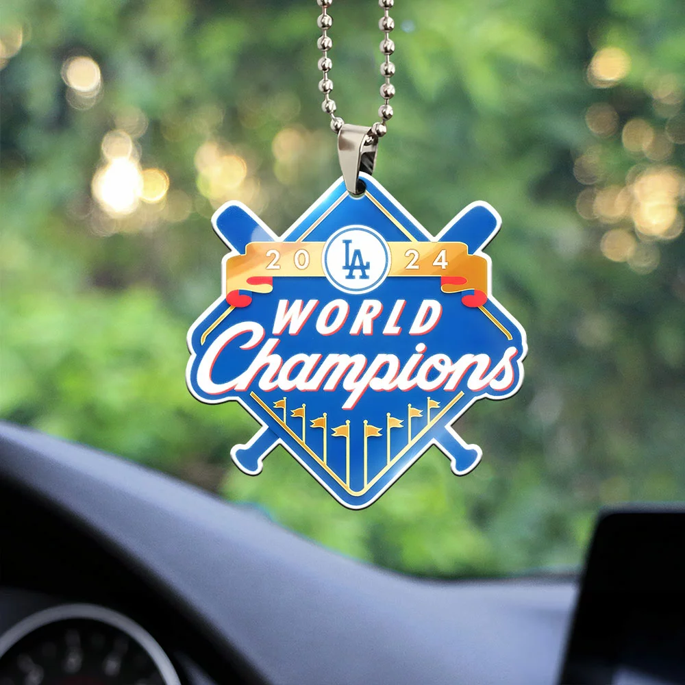 Congrats Los Angeles Dodgers World Series 2024 Champions Acrylic Ornament CWL1002