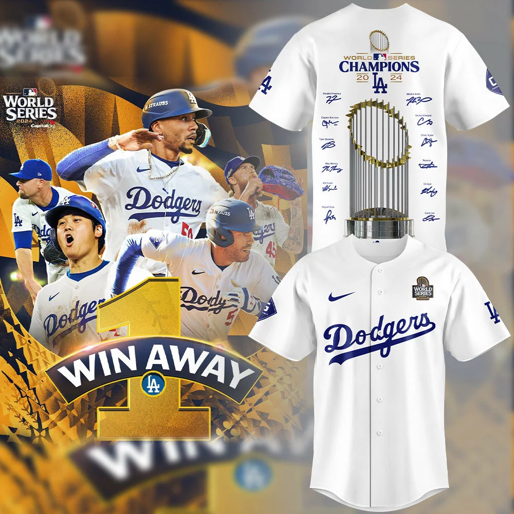 Congrats Los Angeles Dodgers World Series 2024 Champions Baseball Jersey CWL1014