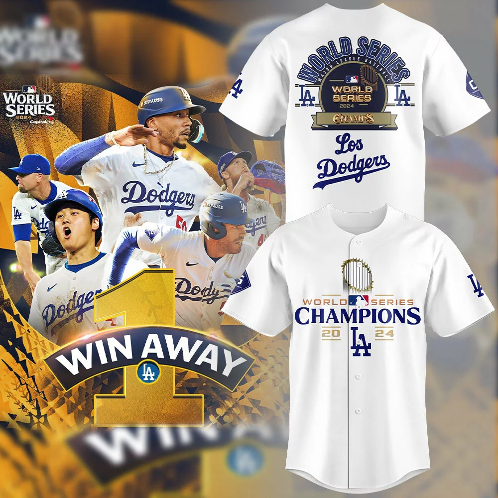 Congrats Los Angeles Dodgers World Series 2024 Champions Baseball Jersey CWL1015