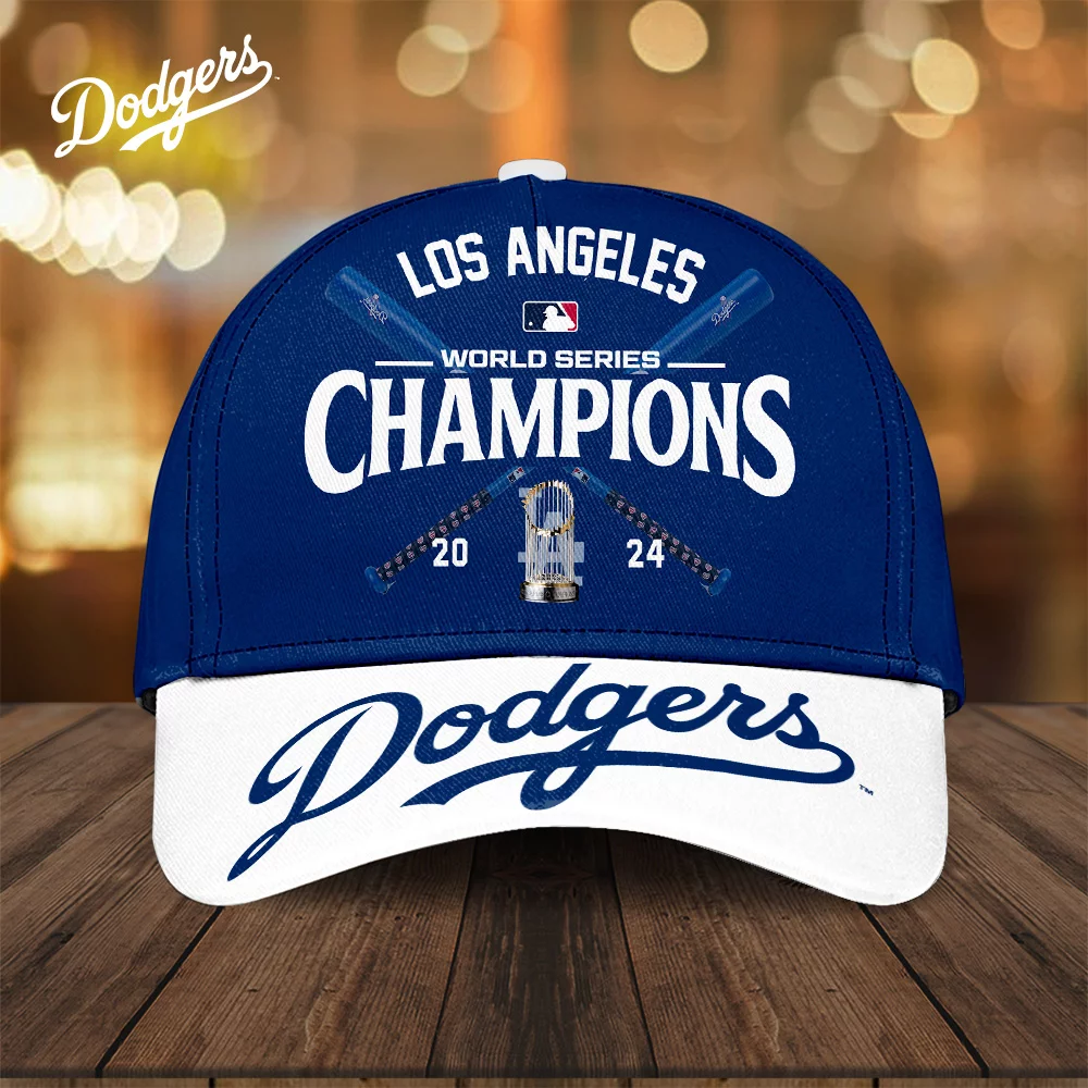 Congrats Los Angeles Dodgers World Series 2024 Champions Classic Cap CWL1010