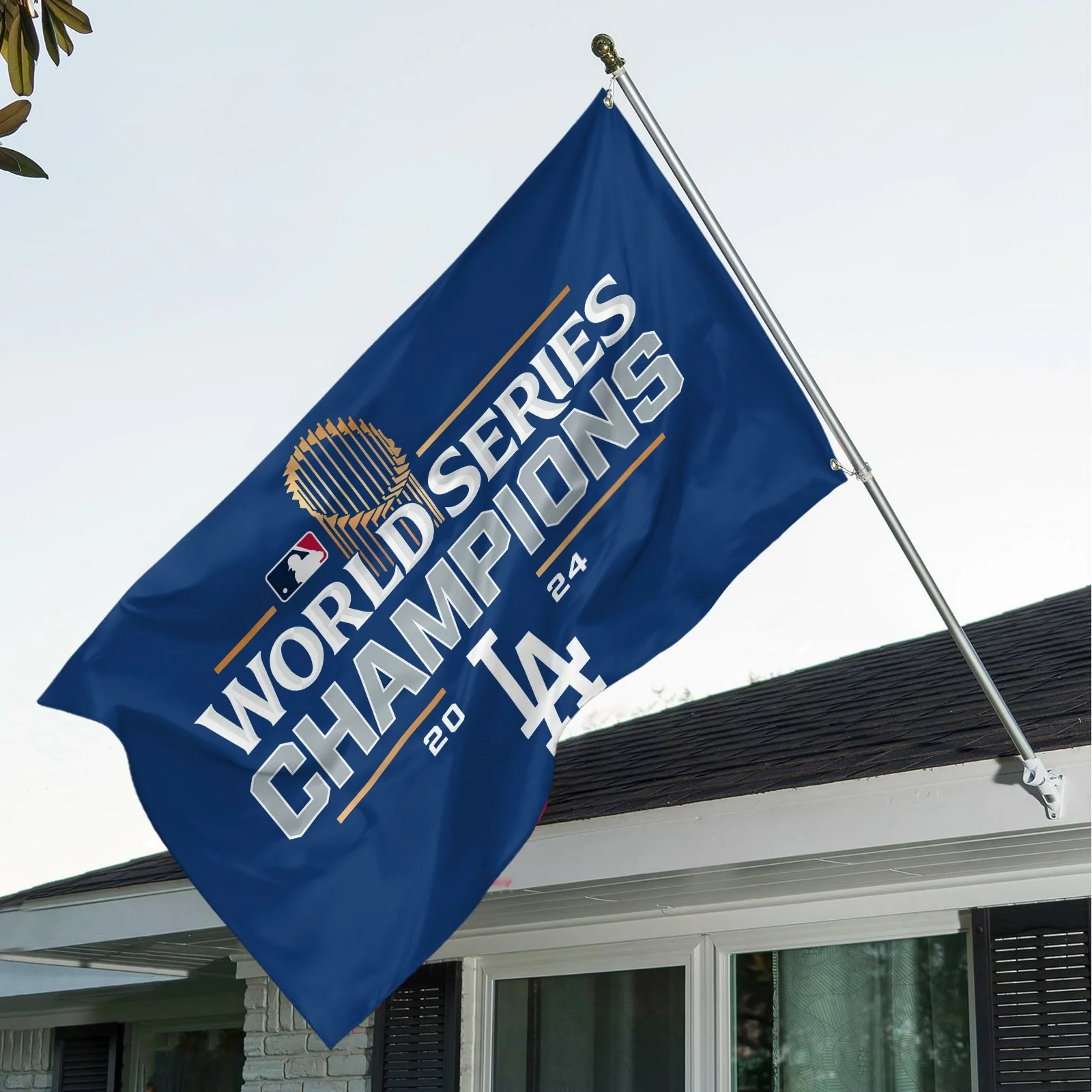 Congrats Los Angeles Dodgers World Series 2024 Champions Flag CWL1000