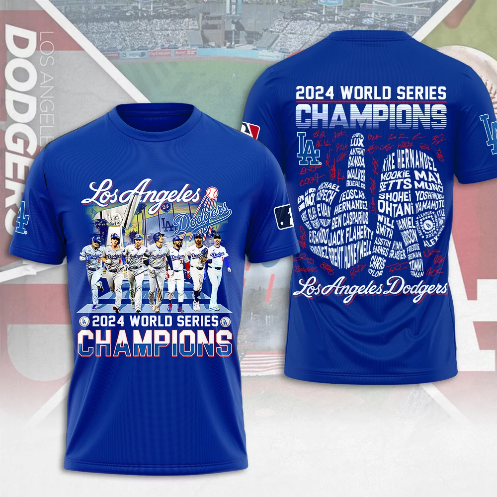 Congrats Los Angeles Dodgers World Series 2024 Champions Unisex Performance Tee CWL1016