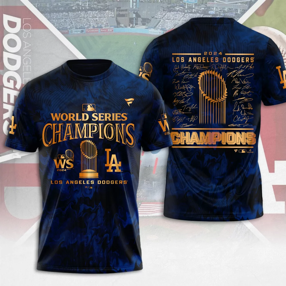 Congrats Los Angeles Dodgers World Series 2024 Champions Unisex Performance Tee CWL1017