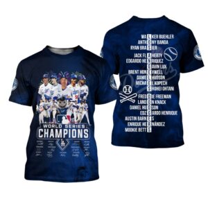 Congrats Los Angeles Dodgers World Series 2024 Champions Unisex Performance Tee CWL1020