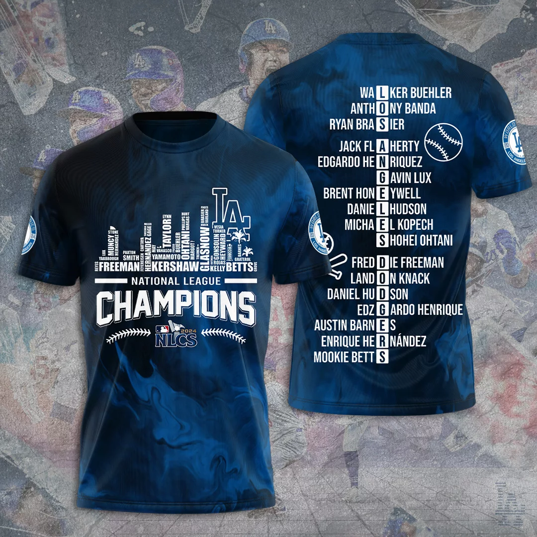 Congrats Los Angeles Dodgers World Series 2024 Champions Unisex Performance Tee CWL1021