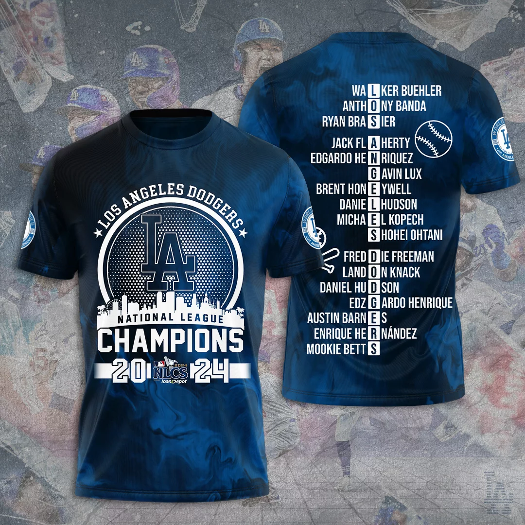 Congrats Los Angeles Dodgers World Series 2024 Champions Unisex Performance Tee CWL1023