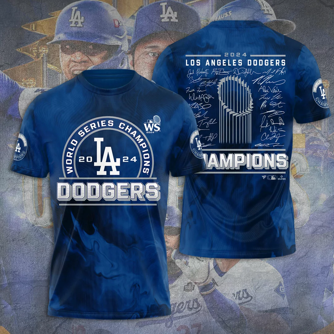 Congrats Los Angeles Dodgers World Series 2024 Champions Unisex Performance Tee CWL1024