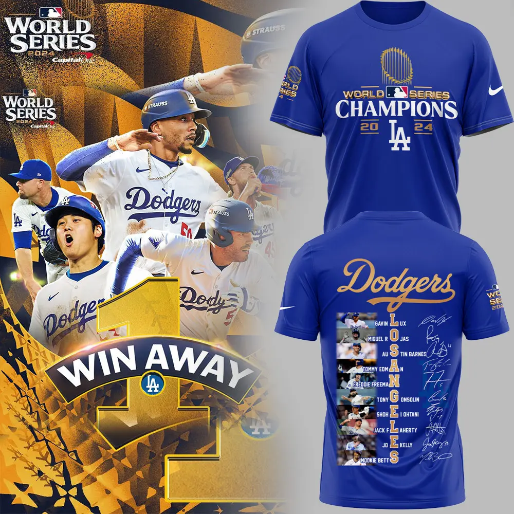 Congrats Los Angeles Dodgers World Series 2024 Champions Unisex Performance Tee CWL1026