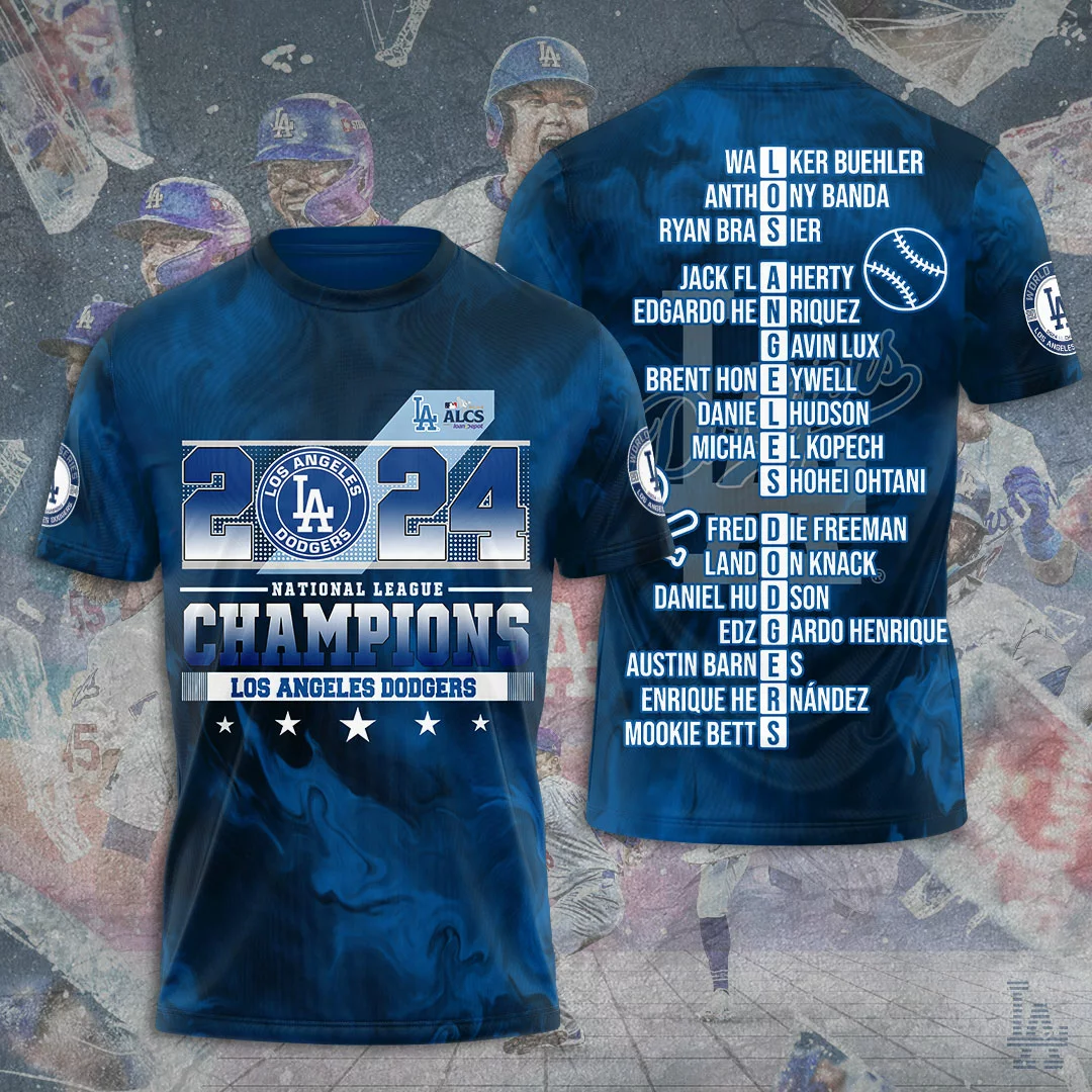 Congrats Los Angeles Dodgers World Series 2024 Champions Unisex Performance Tee CWL1033