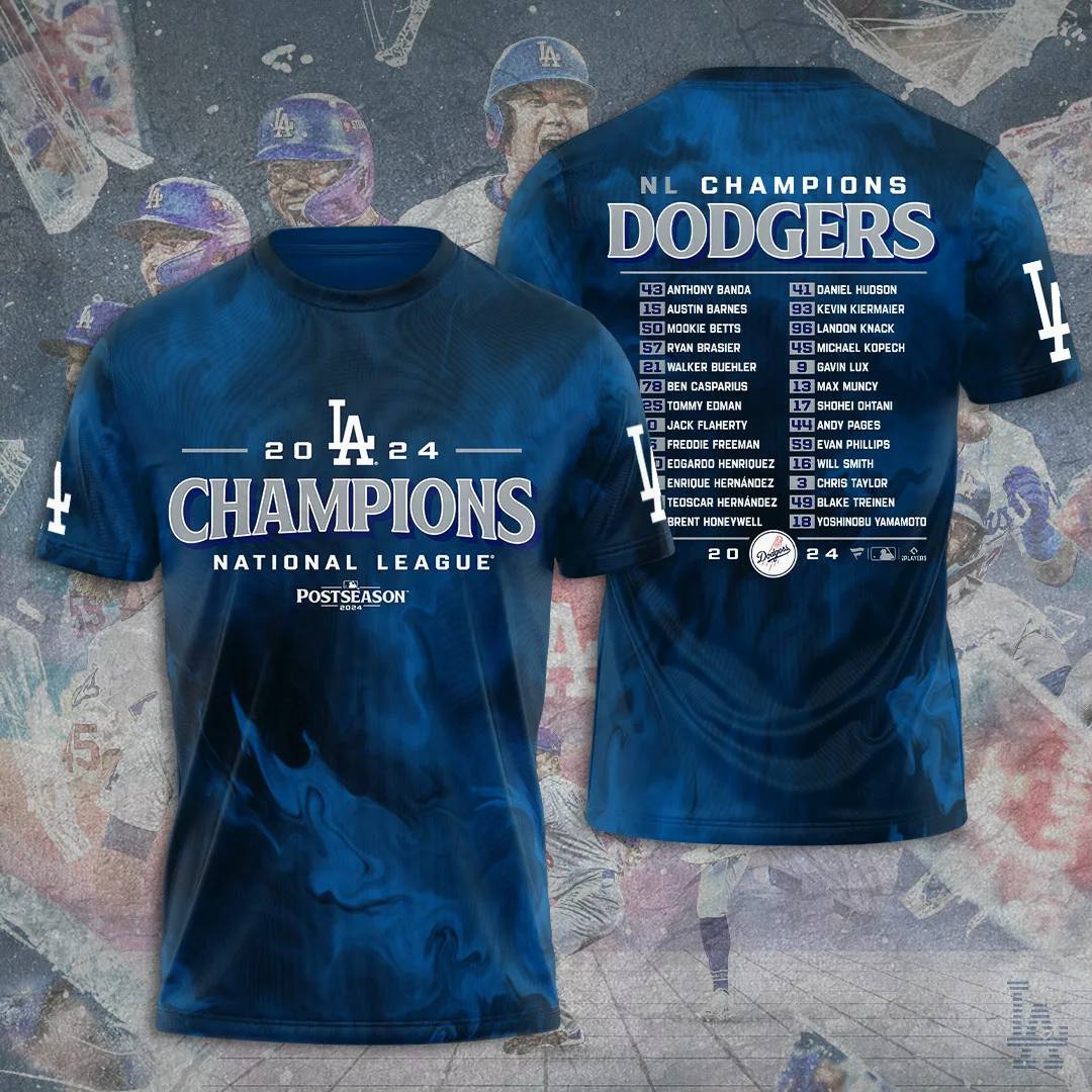 Congrats Los Angeles Dodgers World Series 2024 Champions Unisex Performance Tee CWL1034