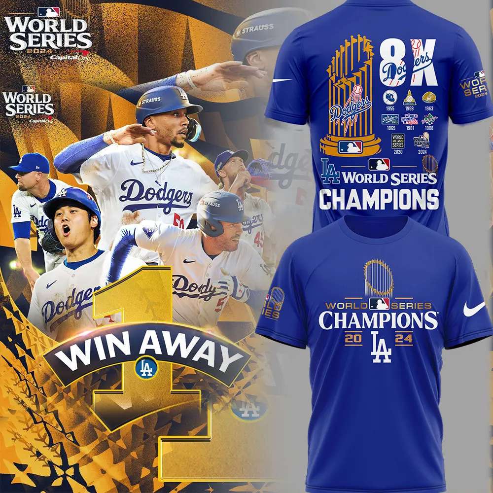 Congrats Los Angeles Dodgers World Series 2024 Champions Unisex Performance Tee CWL1035