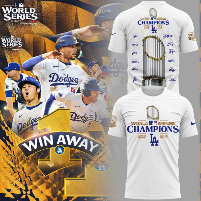 Congrats Los Angeles Dodgers World Series 2024 Champions Unisex Performance Tee CWL1043