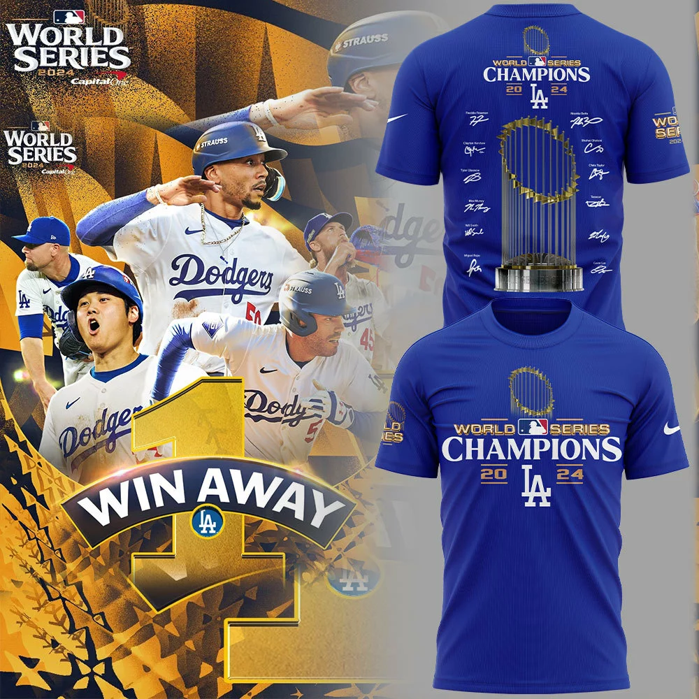 Congrats Los Angeles Dodgers World Series 2024 Champions Unisex Performance Tee CWL1046