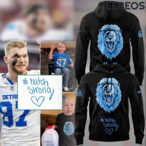 Detroit Lions Hutch Strong Unisex Hoodie HBB1170