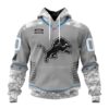 Detroit Lions NFL Specialized Design Camo 2024 Salute To Service Club Personalized Letters Number Unisex Hoodie WUH2009