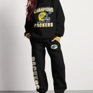 Green Bay Packers Sweatsuit Combo 3D Sweatshirt and Sweatpants CSP1777