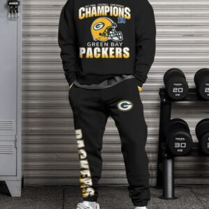 Green Bay Packers Sweatsuit Combo 3D Sweatshirt and Sweatpants CSP1783