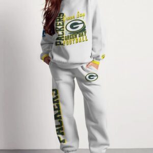 Green Bay Packers Sweatsuit Combo 3D Sweatshirt and Sweatpants CSP1791