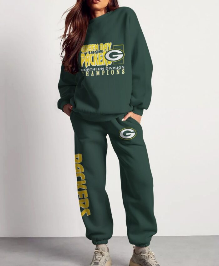 Green Bay Packers Sweatsuit Combo 3D Sweatshirt and Sweatpants CSP1794