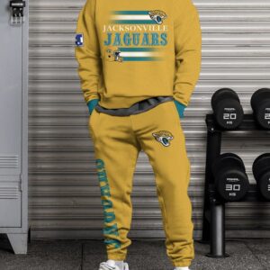 Jacksonville Jaguars Sweatsuit Combo 3D Sweatshirt and Sweatpants CSP1856