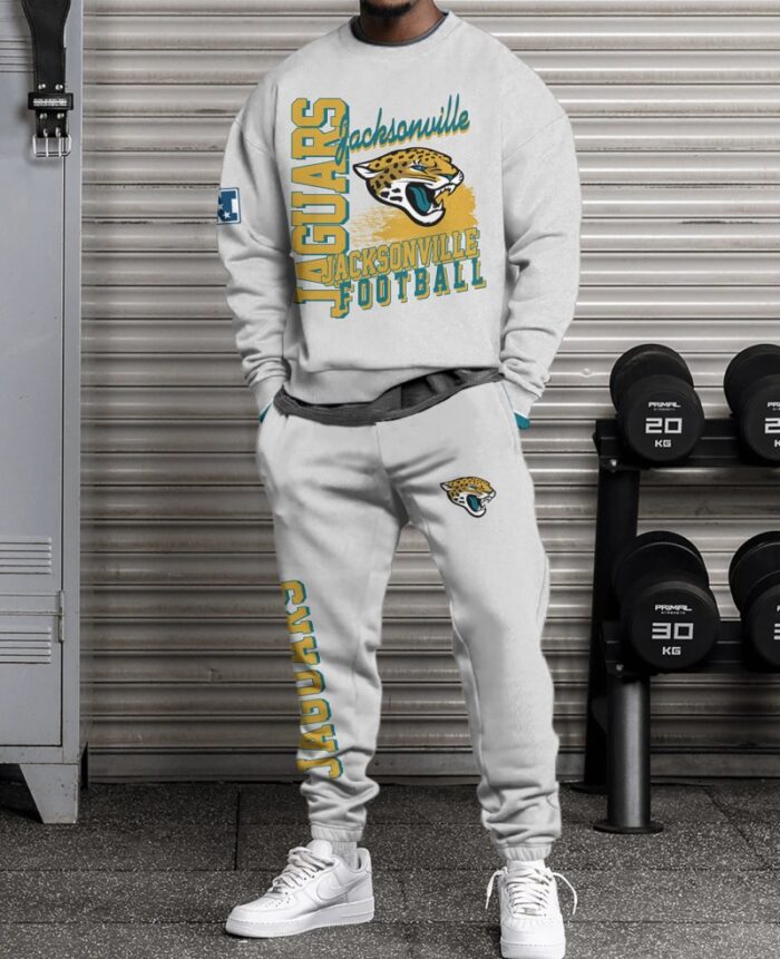 Jacksonville Jaguars Sweatsuit Combo 3D Sweatshirt and Sweatpants CSP1858