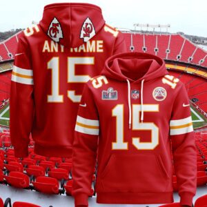 Kansas City Chiefs Custom Unisex Hoodie Style Jersey Special Edition 2024/25 PJH1187