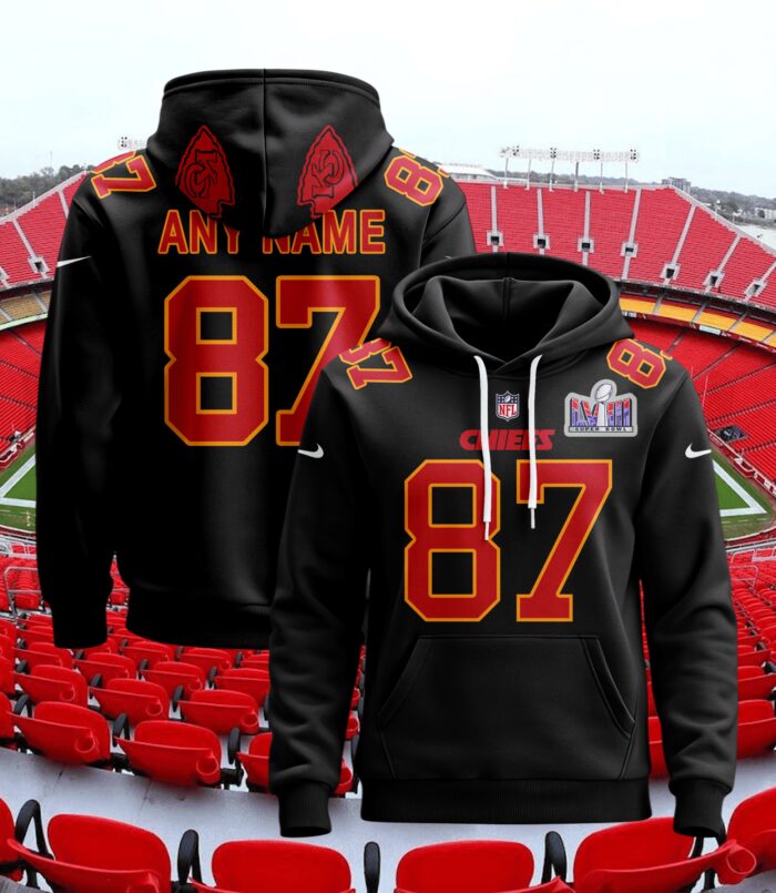 Kansas City Chiefs Custom Unisex Hoodie Style Jersey Special Edition 2024/25 PJH1188